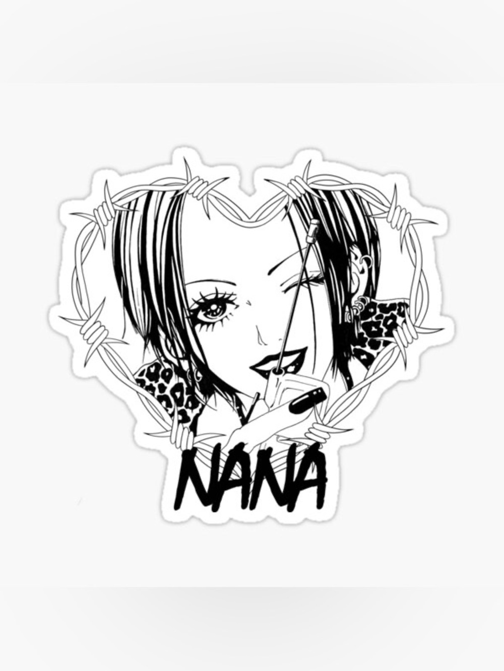 Set of 2 Nana Anime 3” Vinyl Die Cut Stickers